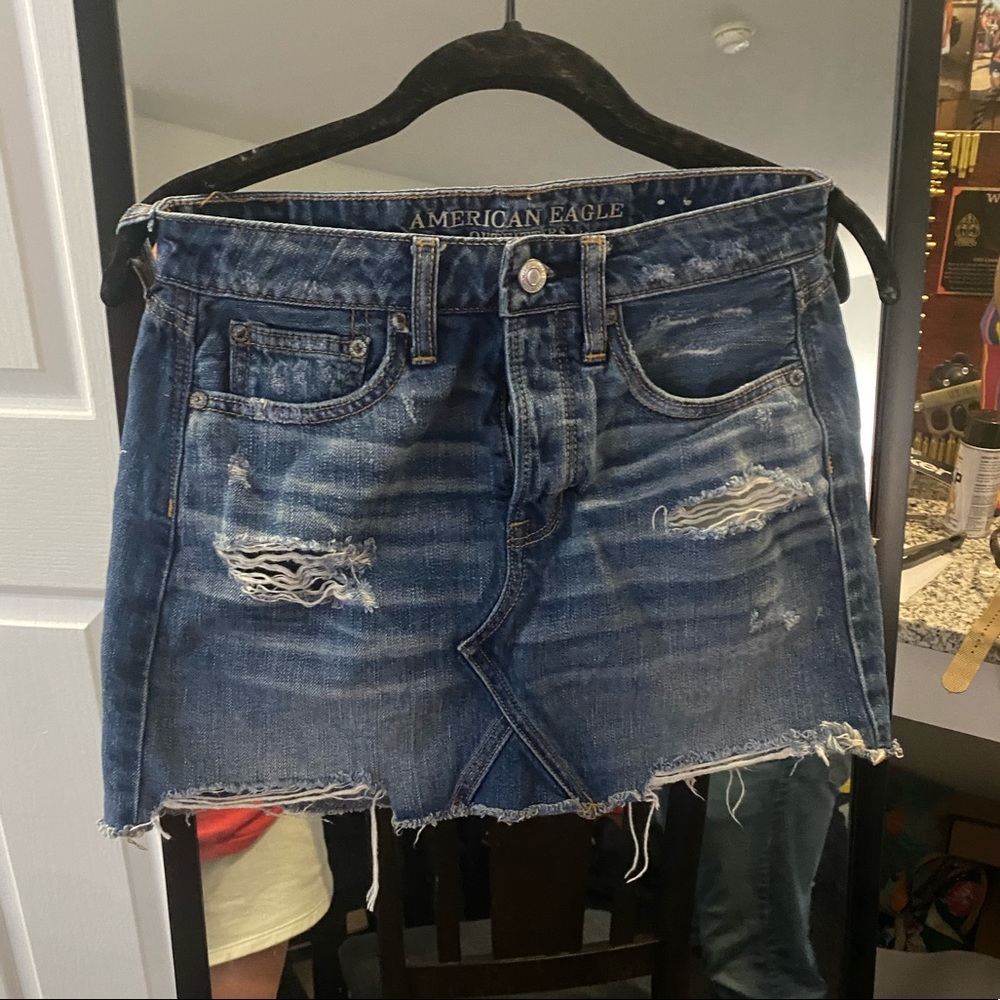American Eagle jean skirt